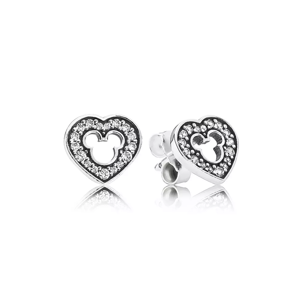 disney heart silver nappikorvakorut 290579cz pandora