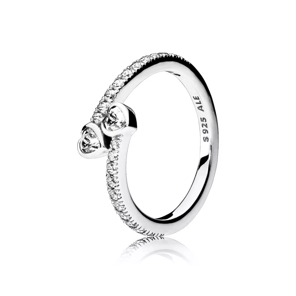 forever hearts ring 191023cz sormukset pandora