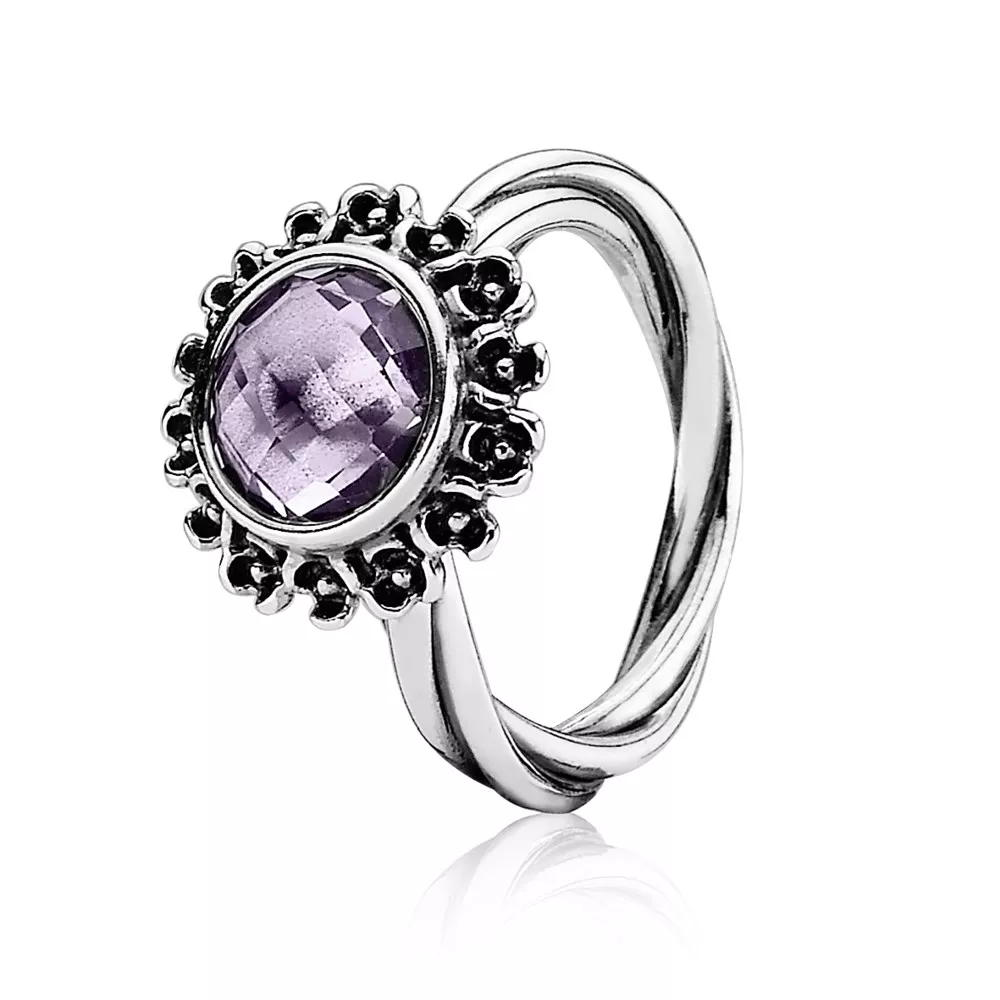 pandora sormus kukka eleganssi 190850pam
