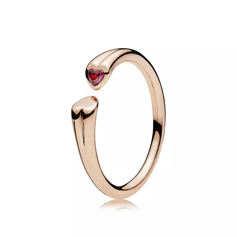 two hearts 186570czr sormukset pandora